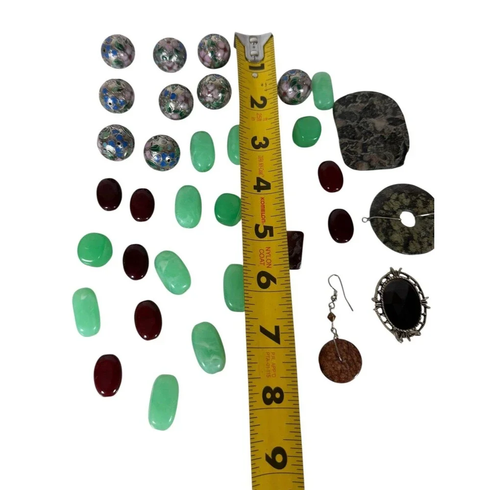 Lot of assorted beads and earrings for Jewelry Making